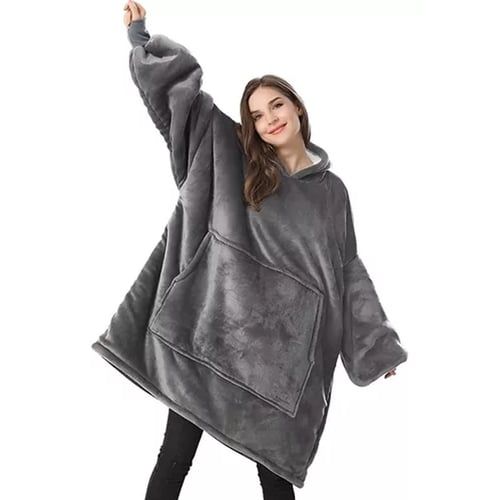 Polerón Sherpa con Capucha Oversize
