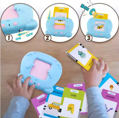 JUEGO LECTOR DE TARJETAS APRENDO INGLES