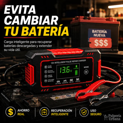 Cargador/Reparador de Batería Para Auto
