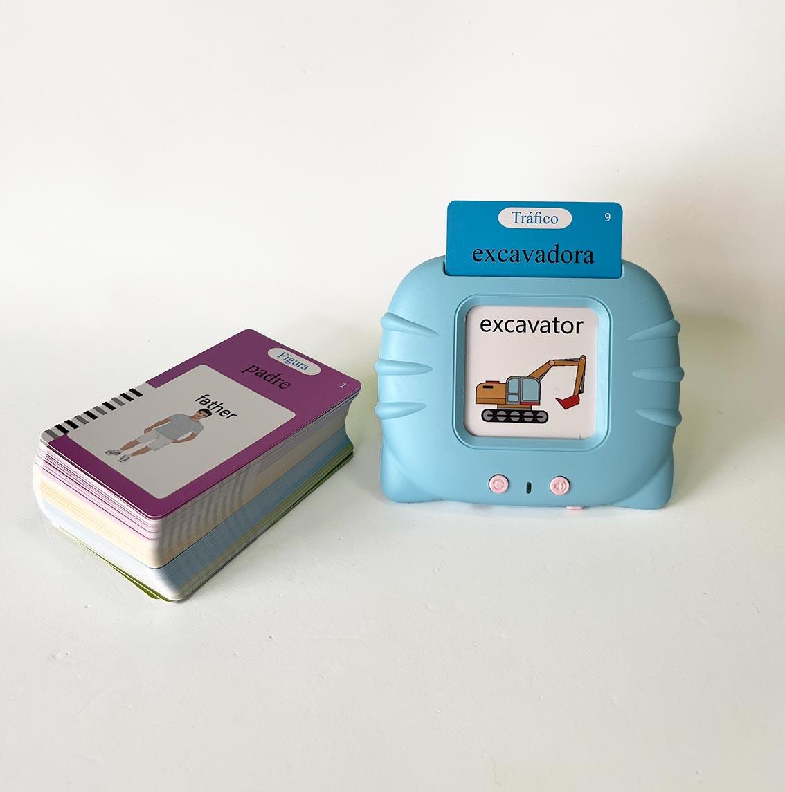 JUEGO LECTOR DE TARJETAS APRENDO INGLES